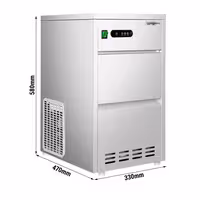 Ledomat - Šuplje kockice leda - 24 kg/24 h