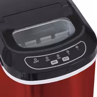 Ledomat - Šuplje kockice leda - 12 kg/24 h - crveno