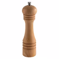 (6 Stück) Salz- & Pfeffermühlen - ETERNAL - Holz - Höhe: 230mm - Beige
