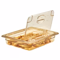 (6 komada) CAMBRO | H-PAN™ - GN posuda 1/2 otporna na vrućinu - Jantar - Dubina 65 mm