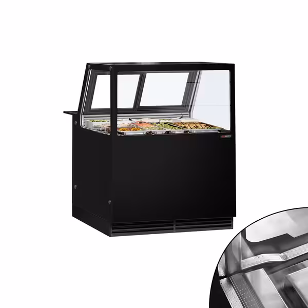 Serve Over Counter KAISA - 1000mm - double glazing