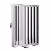 Protupožarni labirintni filtar za napu INOX - 400x500 mm - Tip A