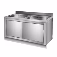 Inox postolje - inox - 1200x125x13 mm - kompatibilno sa serijom WVK, ASK, ADK, GSK, SSK, SSR, SSIE, WDR i WSR