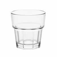 (50 pcs) Polycarbonate Drinking Glass - Clear - 200 ml