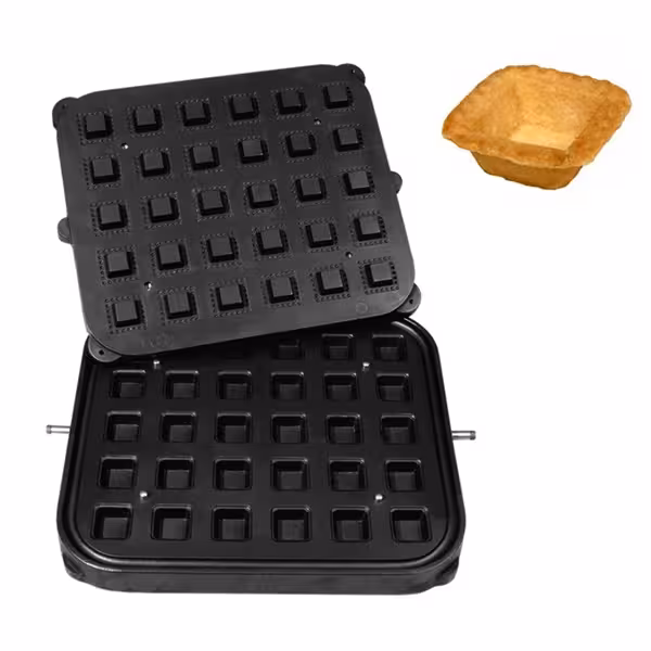 Tartelet Makinesi TMPIC İçin Plakalar - 30x Kare - 41x41mm