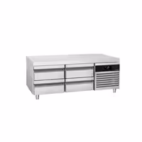Bază frigorifică pentru gătit profesională PREMIUM - -2/+8 °C - 1400 mm - 135 L - 4 sertare