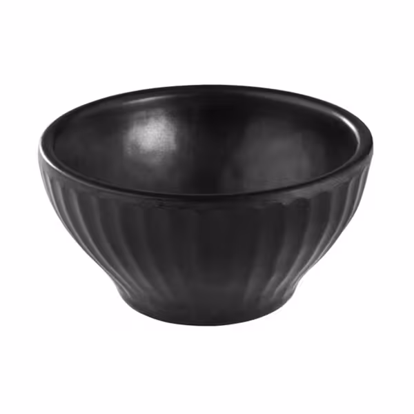 (6 adet) Ramekin (Sos Kasesi) - AIKO - Melamin - 70ml - yuvarlak - Ø80mm - Siyah