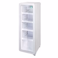 GASTRO-COOL | Rashladna vitrina za pića - 418 mm - 140 l - uski - s 1 staklena krilna vrata & LED osvjetljenjem