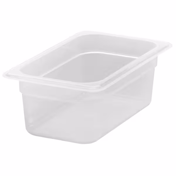 (6 szt.) CAMBRO | Pojemnik GN 1/4 – polipropylen – wysokość: 100 mm – mleczny