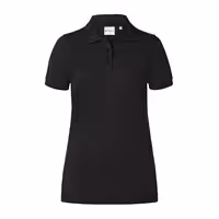KARLOWSKY | Ladies Workwear Polo Shirt Basic – Black - 3XL - 100% Cotton - 60°C Wash