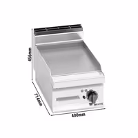 Elektriline plaatgrill - sile - 4,8 kW