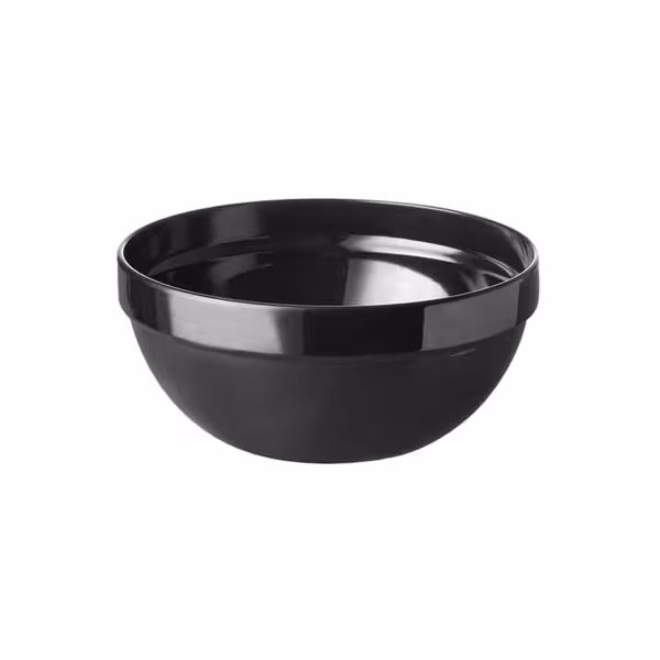 (6 adet) Kase - Melamin - CASUAL MAXI - 150ml - yuvarlak - Ø105mm - Derinlik:45mm - Siyah