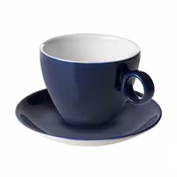 (6 adet) BART COLOUR CAFE - Cappuccino Fincan Tabağı - Ø155mm - Mavi
