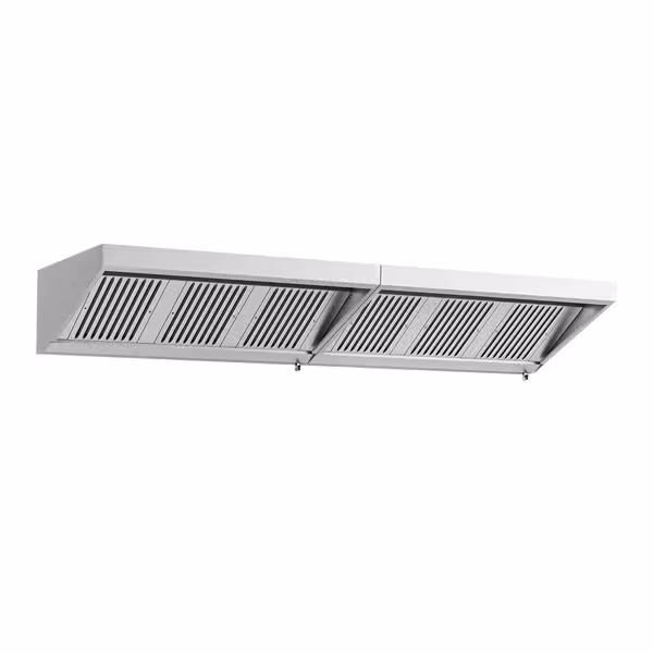 Profesionalna zidna napa - 3200 mm - labirintni filter i rasvjeta