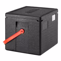 CAMBRO | CAM GOBOX® - Polovični unos sa gornje strane - GN 1/1 - Sa crvenim remenom za nošenje