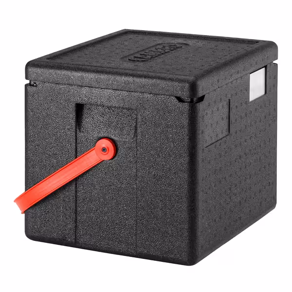 CAMBRO | CAM GOBOX® - GN 1/1 - نصف صندوق تحميل علوي مع حزام حمل باللون الأحمر