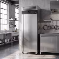 Szafa chłodnicza PREMIUM – stal nierdzewna – GN 2/1 – 650 L – z 1 drzwiami