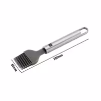 ZWILLING | Pędzel do pieczenia PRO – silikon i stal nierdzewna – 200 mm