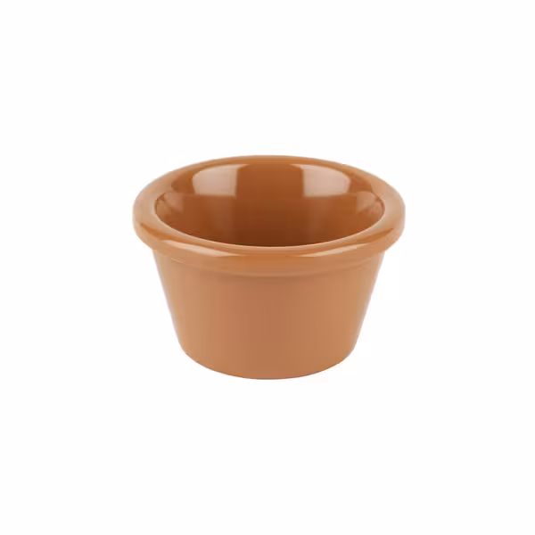 (24 adet) Ramekin (Sos Kasesi) - CASUAL - Melamin - 40ml - yuvarlak - Ø60mm - Terrakotta