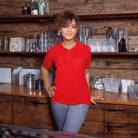 KARLOWSKY | Ladies Workwear Polo Shirt Basic – Red - 3XL - 100% Cotton - 60°C Wash