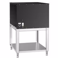 Electric Deck Pizza Oven - Twin Deck - Refractory Stone Deck - 4+4 x Ø 35cm (13.8") - Mechanical Controls - up to 450°C - incl. Base frame