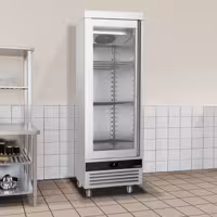 Szafa chłodnicza ze stali nierdzewnej PREMIUM - 600 litrów - z 1 szklanymi drzwiami