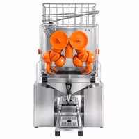 Commercial Electric Orange Juicer – with manual fruit feed and drain tap