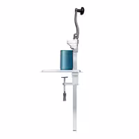 Manual Bench Can Opener - Shaft Length: 480mm - Stainless Steel - Max Can Height: 25cm