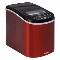 Ledomat - Šuplje kockice leda - 12 kg/24 h - crveno