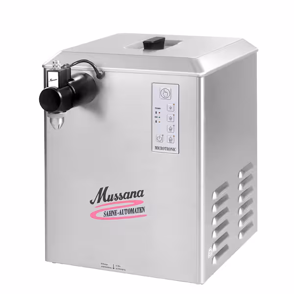 MUSSANA | GRANDE - Commercial Whipped Cream Machine – Chilled – 12 L – 230 V