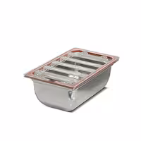(5 kom) Ploče za stroj za tartlete GN sustav - Standard - GN 1/1 - 530x325 mm - Duljina: 150 mm - uklj. poklopac; kompatibilno s vakuumskim uređajima
