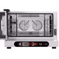 Commercial Electric Combi Oven- Digital Controls - 4x GN 1/1 or 4x EN 600x400 - incl. Automatic washing system, Wi‑Fi & USB