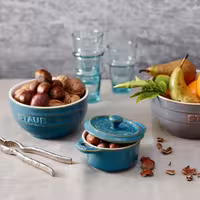 (4) STAUB| Ceramic Bowls Set – Antique Turquoise - Ø 120 mm