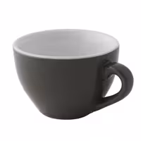 (6 kom) Colors - Šalica za cappuccino - 180 ml - Siva