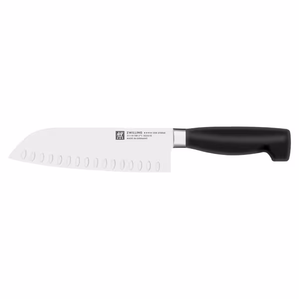 ZWILLING | VIER STERNE - Santoku ar rievām - 180mm