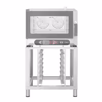Base Stand - for Commercial Combi Oven - 820x740x800mm - with 7x GN 1/1 Tray Racks - Stainless Steel - compatible with KDDV10, KDDV6, KDDV4, KDMV10, KDMV6 & KDMV4