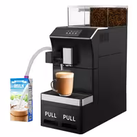 Süper Otomatik Espresso Kahve Makinesi - 16 İçecek Seçeneği - 5inç Dokunmatik Ekran - Bardak Isıtıcı Dâhil