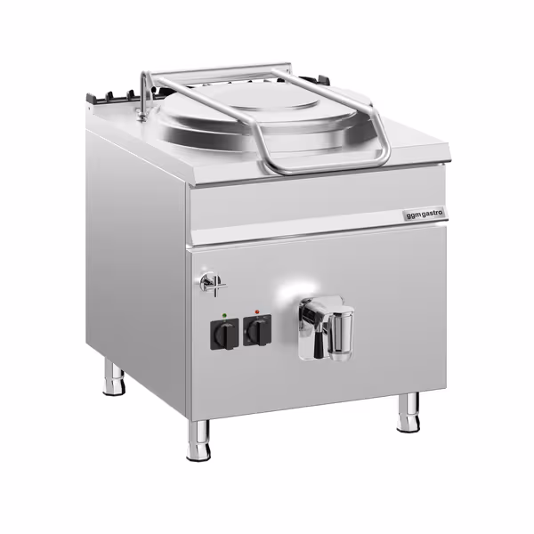 Elektromos Főzőüst - 150 liter - 12 kW - Indirekt fűtés - vízcsatlakozással