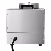 Commercial Waffle Maker - Single - Digital - 1.3kW - Shape: Round - Ø 185mm - with 180° rotating plates & temperature indicator - plates with Teflon coating