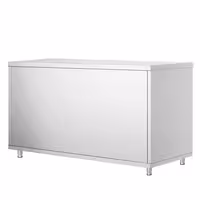 خزانة قاعدية ستانلس ستيل KOPENHAGEN PREMIUM - 1600x800mm - أبواب منزلقة