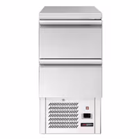 Rashladni pult ECO - 450x700 mm - 102 l - Statičko hlađenje - s 2 ladica