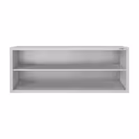 خزانة حائط ستانلس ستيل ECO - 2000x400mm - بدون باب انزلاقي - ارتفاع 650 mm