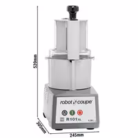 ROBOT COUPE | R 101 XL - universaalne köögikombain / köögiviljaviilutaja / lõikur - 1,9 liitrit - 450 W - 1500 p/min