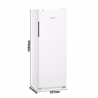LIEBHERR | Szafa chłodnicza PERFORMANCE – 327 L – od +2 do +9 °C – z wnętrzem z tworzywa sztucznego i 1 drzwiami – biała