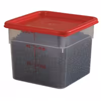 (6 komada) CAMBRO | CAMSQUARES® - Posude - 5,7 litara - Prozirne