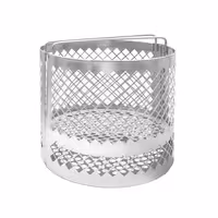Košara za fritezu - 230x230x225 mm | 20 l - nehrđajući čelik - za profesionalnu uporabu - kompatibilno s EHFMC20
