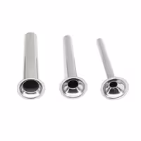 (3 ks) Nerezové nástavce na plnění klobás - 13 mm, 19 mm, 32 mm - vhodné pro FWH22, FWE42 a FWKE42