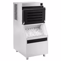 Commercial Ice Machine - Cube - 230 kg/ /24 h incl. storage container