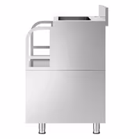 Cocktail Base Unit - Bar Cocktail Station with Sink - Stainless Steel - 400x590 mm - with Mixer Station