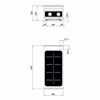 Fourneau à induction - 14kW - Bflex Digital